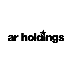 Ar Holdings Logo Negro